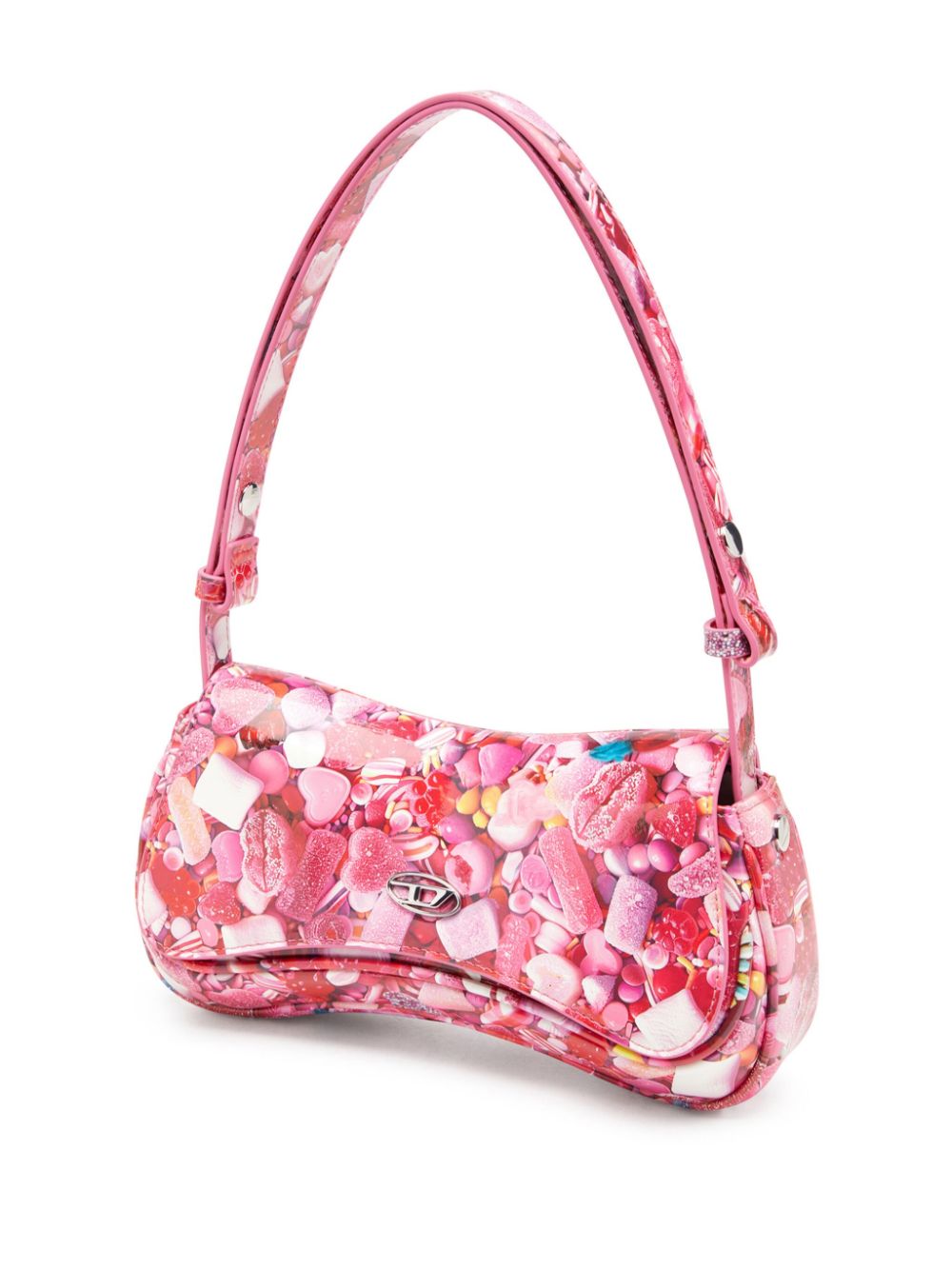 Diesel Diesel Play Glossy clutch with print Women’s Bags