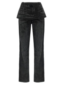 DIESEL - DIESEL - ’D-Hourjian-Fsh2’ jeans - Women’s Bottoms