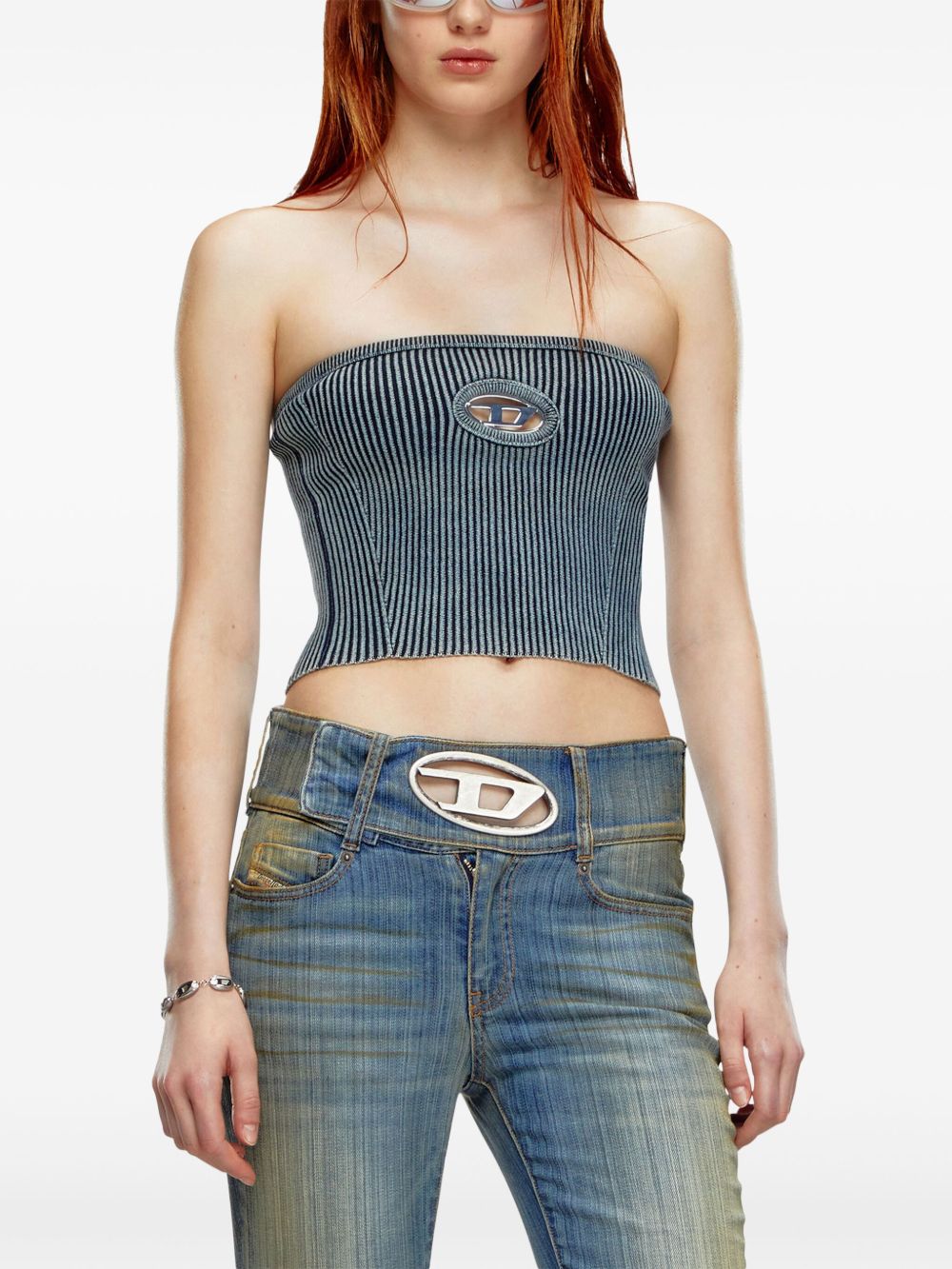 Diesel - Diesel Top Blue - Topwear