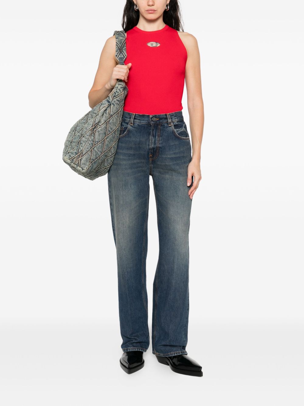 Diesel - Diesel Top Red - Topwear