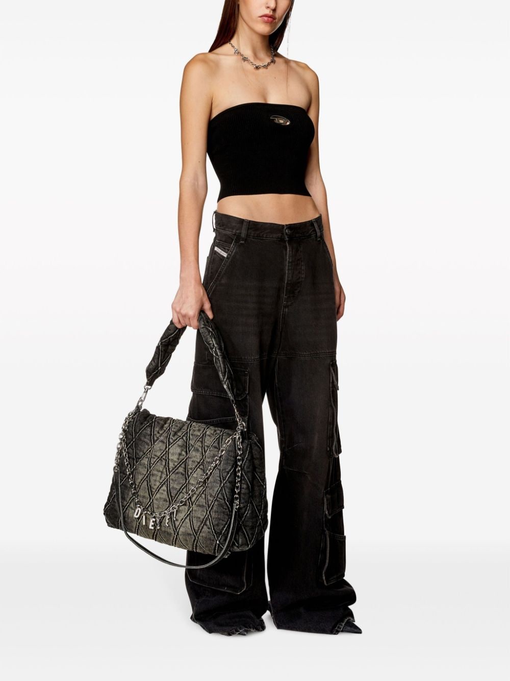 Diesel - Diesel Top Black - Topwear