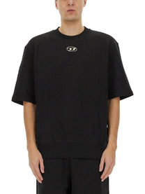 Diesel - Diesel ’S Cooling L1’’ Half Sleeve Sweatshirt - Men’s Sweatshirts