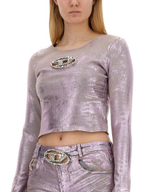 Diesel - Diesel ’De Top1 Fse’ T Shirt - Woman-&gt;Clothing-&gt;Tops
