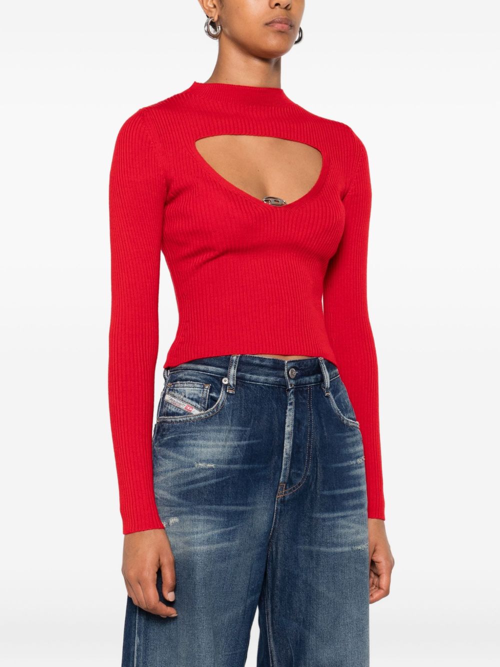 Diesel - Diesel Sweaters Red - Topwear