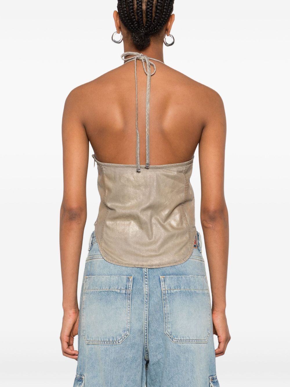Diesel - Diesel Top Golden - Topwear