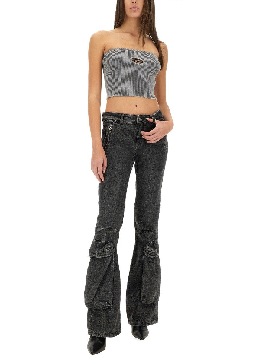 Diesel - Diesel Top ’M Clarksville R’ - Woman-&gt;Clothing-&gt;Tops
