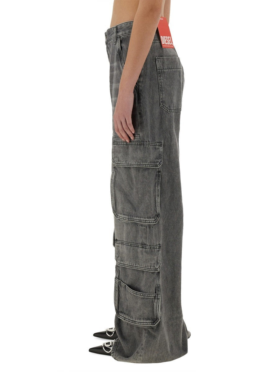 Diesel - Diesel Cargo Pants ’D Sire’ - Women’s Clothing