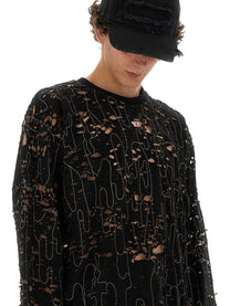 Diesel - Diesel Jersey ’T Boxt Ls Devor’ - Men’s Tops