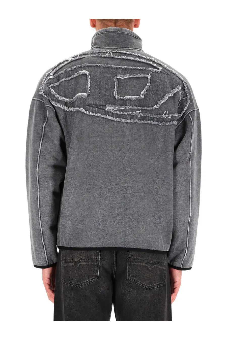Diesel Men's Baty New Sweatshirt Grey, view 4