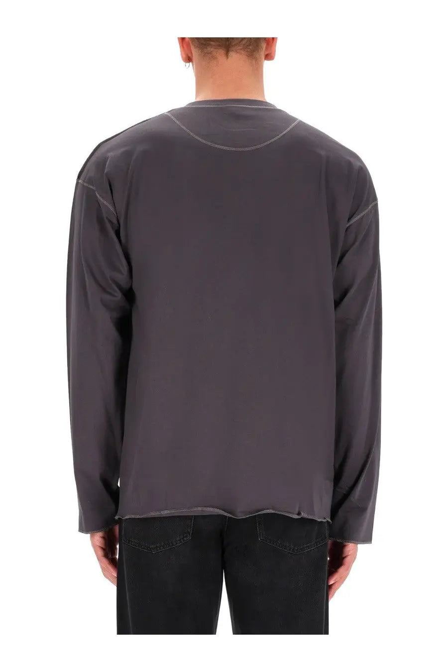 Diesel Men's Cotton Shirt Grey, view 4