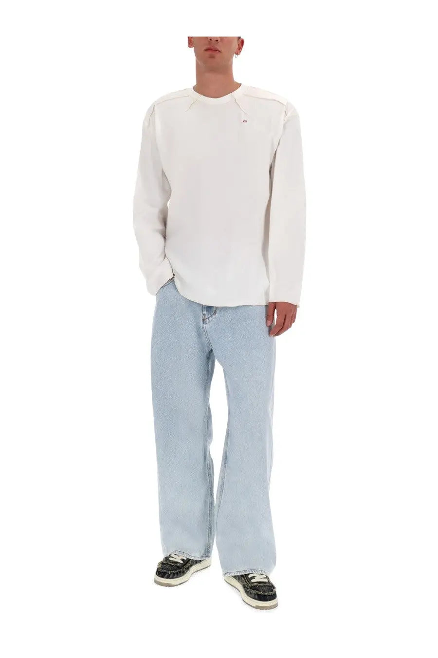 Diesel Men's Cotton Shirt White, view 2
