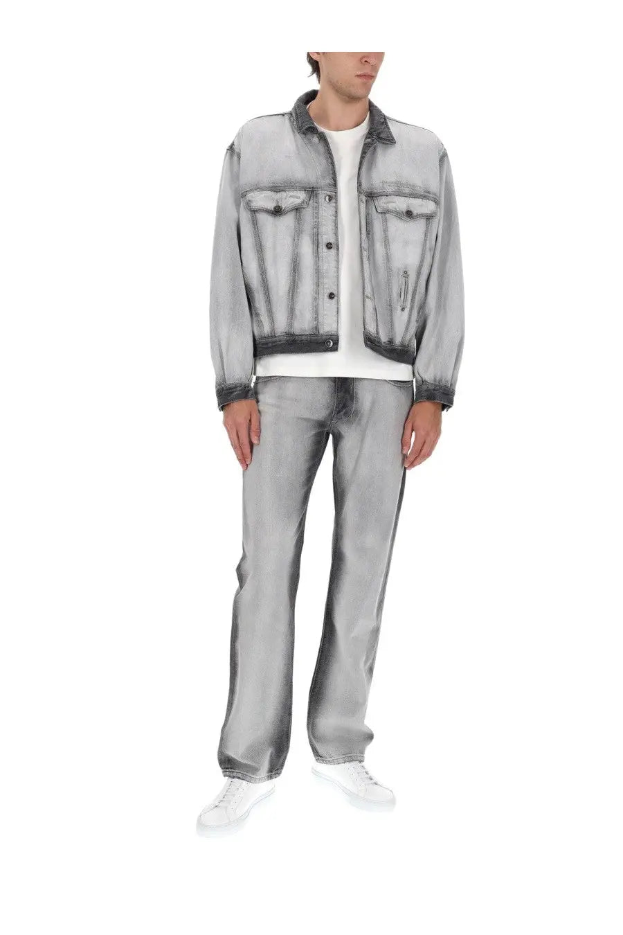 Diesel Men's Denver Fsi Jacket Grey, view 2