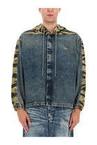 Diesel Men's Hooded Jacket Blue