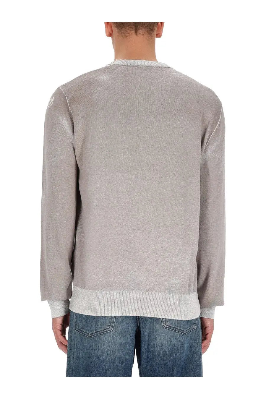 Diesel Men's Larence Jersey Grey, view 3