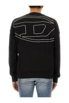 Diesel Men's Rob Megoval Sweatshirt Black, view 3