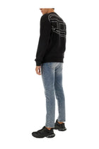 Diesel Men's Rob Megoval Sweatshirt Black, view 2
