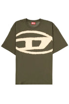 Diesel Men's Shirt Boxt Bleach Green