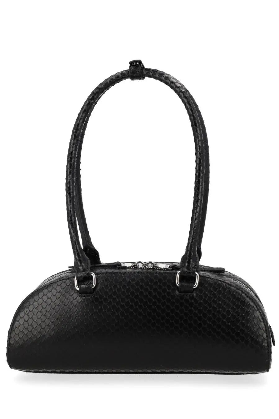 Diesel Women's Bowling Rettagolare 1DR Dome Bag Black, view 2
