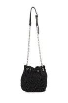 Diesel Women's Charm Bucket Bag Black, view 3