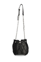 Diesel Women's Charm Bucket Bag Black