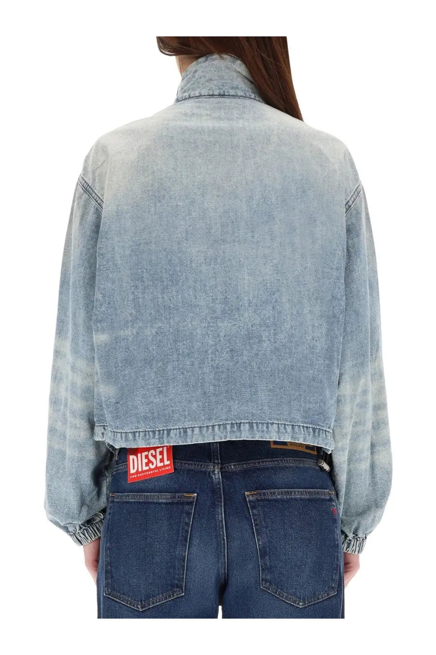 Diesel Women's DE Flowye Jacket Blue, view 2