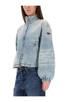 Diesel Women's DE Flowye Jacket Blue, view 4
