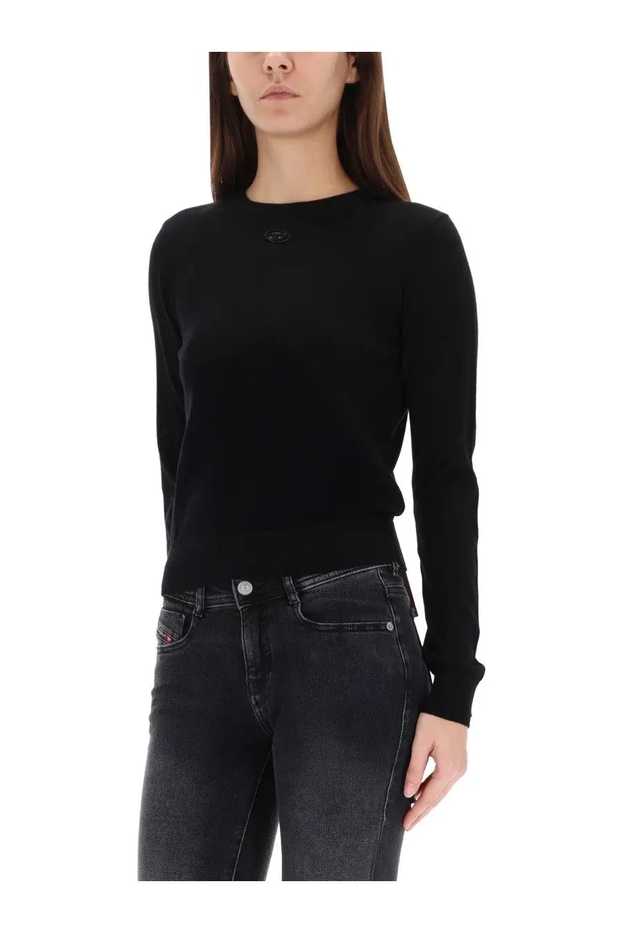 Diesel Women's Jersey Alinesa Black, view 4