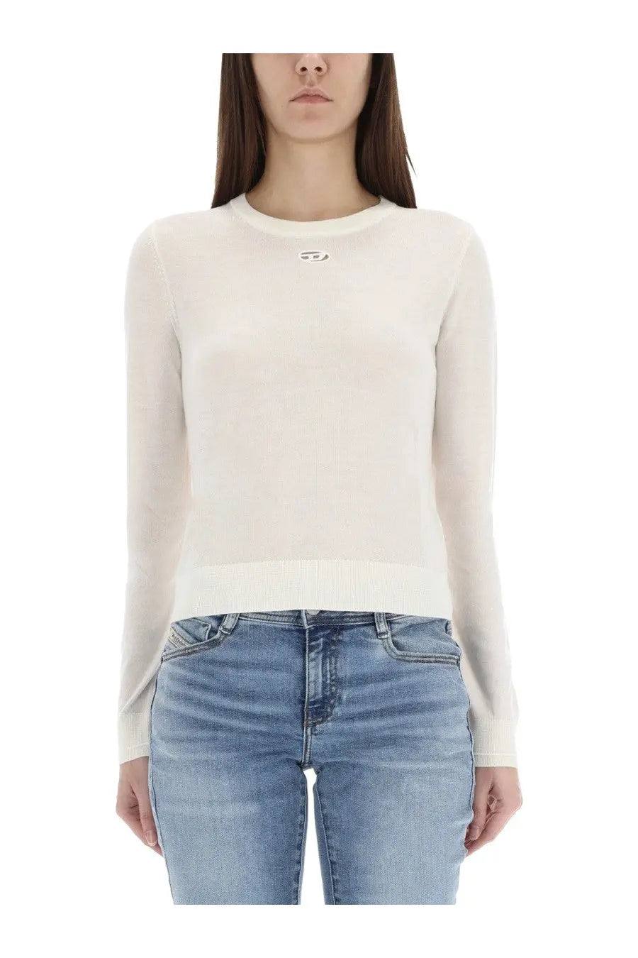 Diesel Women's Jersey Alinesa White