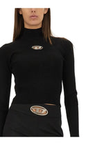 Diesel Women's Jersey Valari Black, view 4