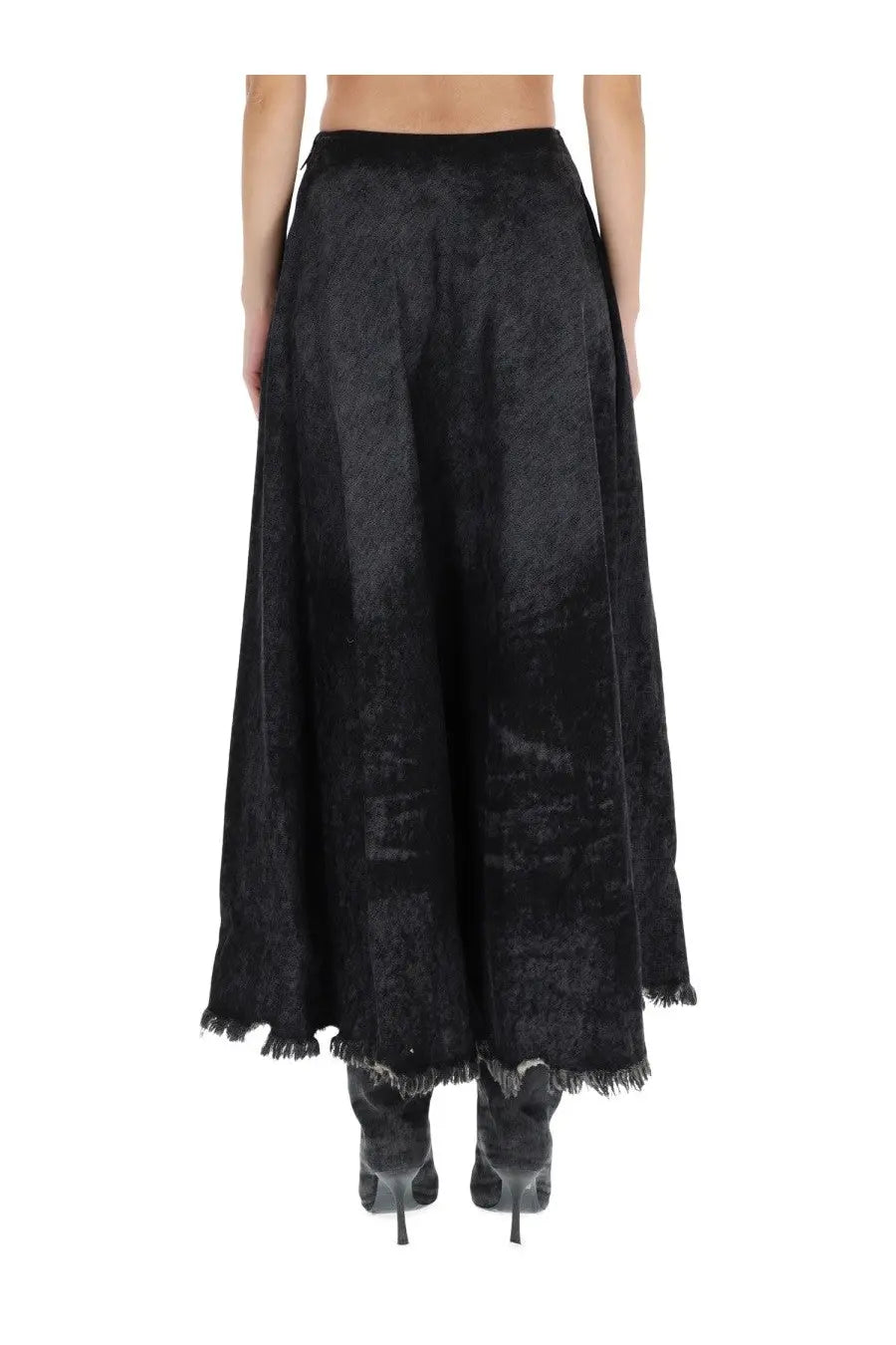 Diesel Women's Skirt DE Hannie Fsh Black, view 4