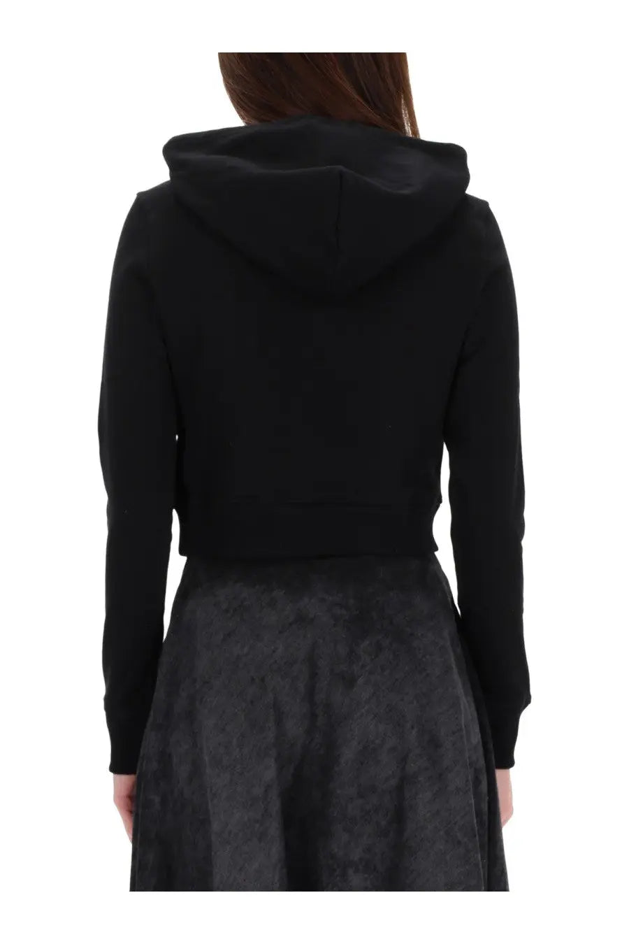 Diesel Women's Slimmy Sweatshirt Black, view 3