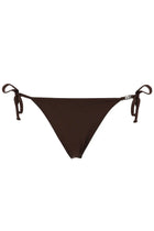 Diesel Women's Slip Bikini with Detail Oval Brown