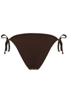 Diesel Women's Slip Bikini with Detail Oval Brown, view 2