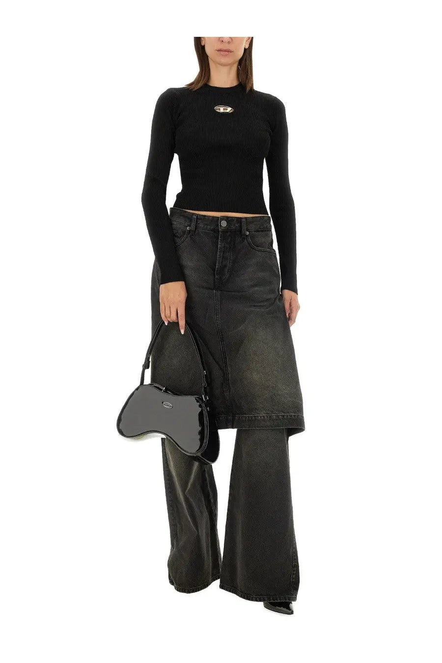 Diesel Women's Top Valari Black, view 2
