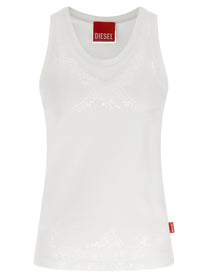 Diesel Diesel Tinder Pr Anki Lace Tank Top White