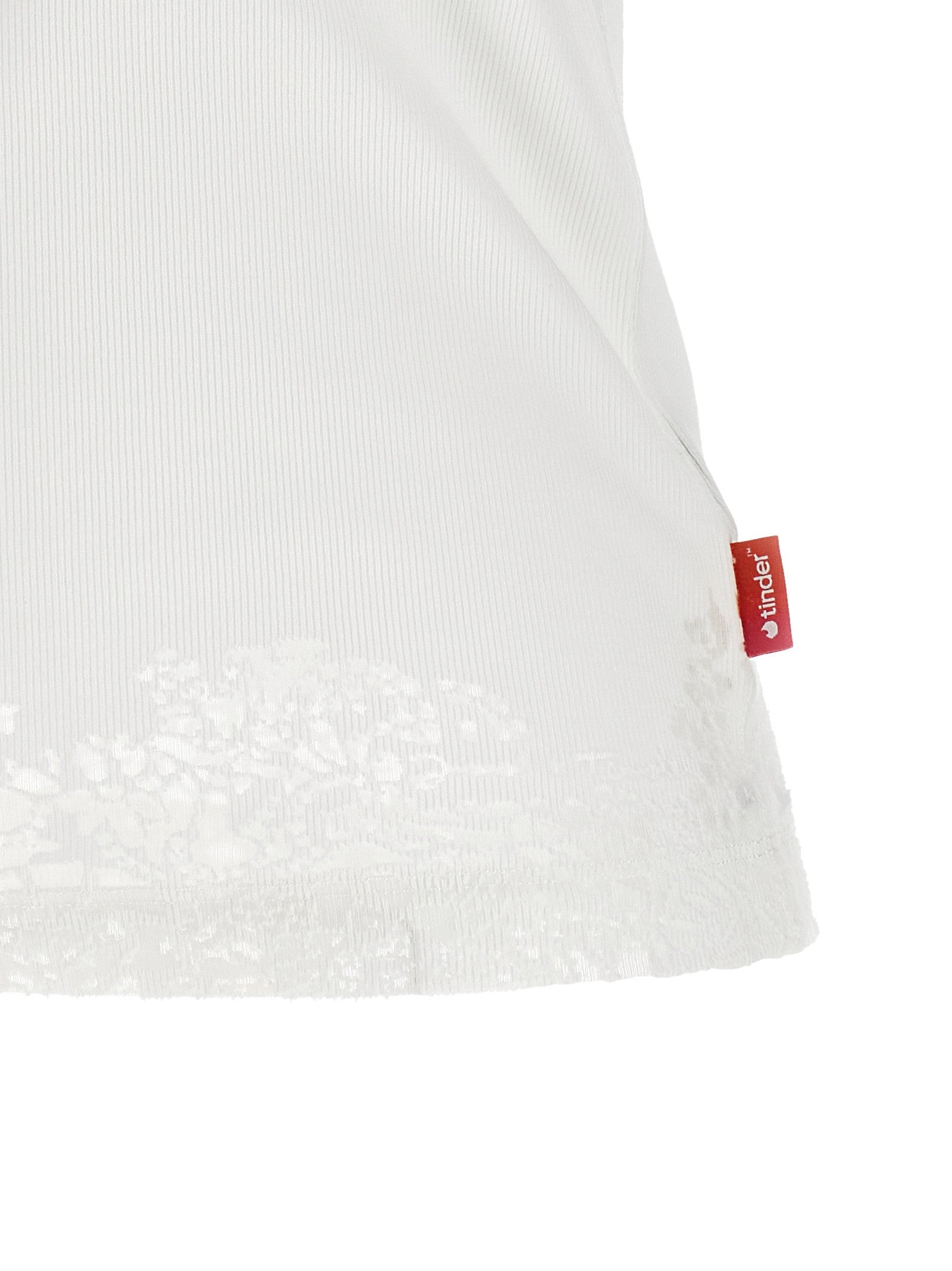 Diesel Diesel Tinder Pr Anki Lace Tank Top White