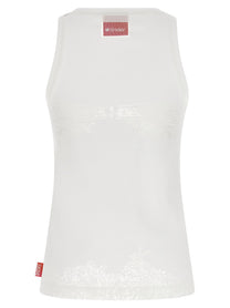 Diesel Diesel Tinder Pr Anki Lace Tank Top White