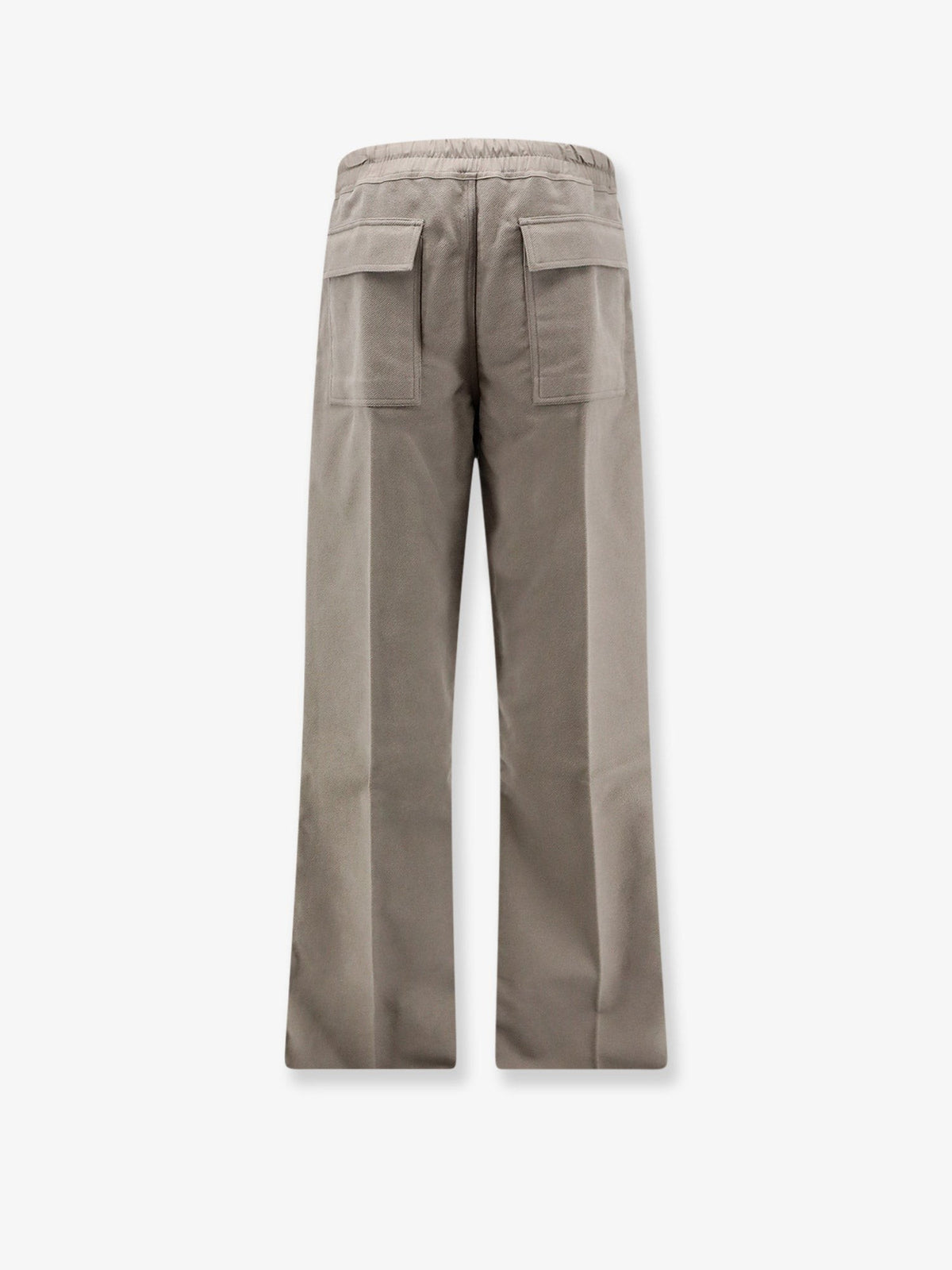Rick Owens Men's Dietrich Cotton Trousers Grey