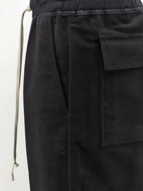 Rick Owens Men's Dietrich Cotton Trousers Black
