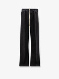 Rick Owens Men's Dietrich Cotton Trousers Black