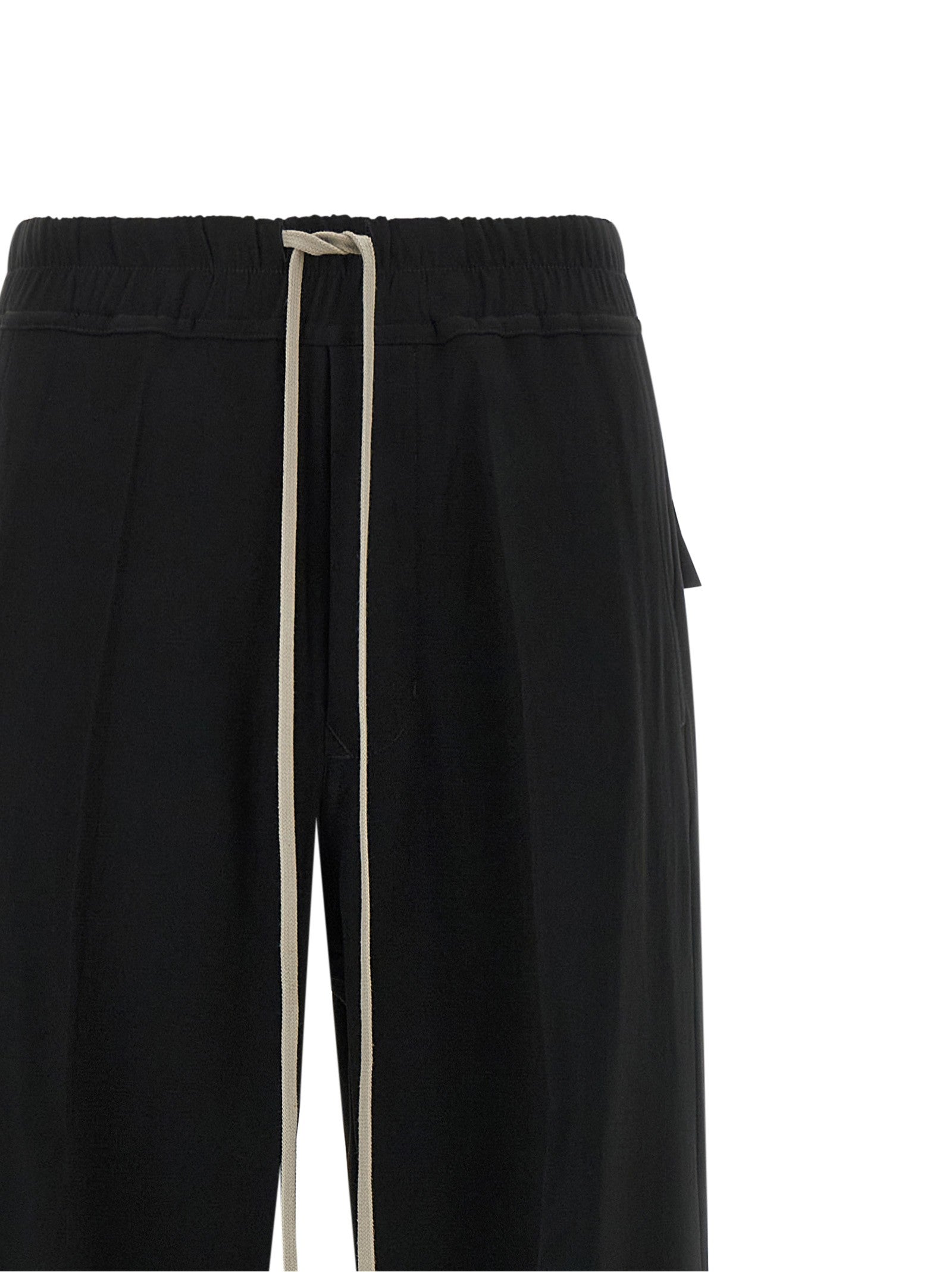 Rick Owens Dietrich Drawstring Pants Black