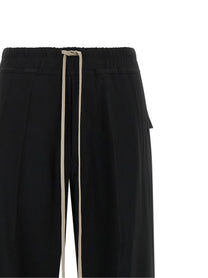 Rick Owens Dietrich Drawstring Pants Black