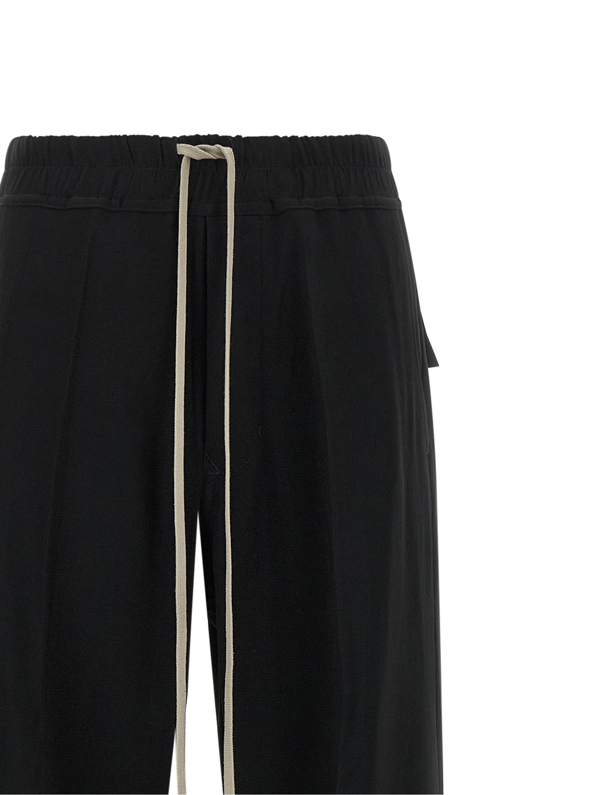 Rick Owens Dietrich Drawstring Pants Black, view 3