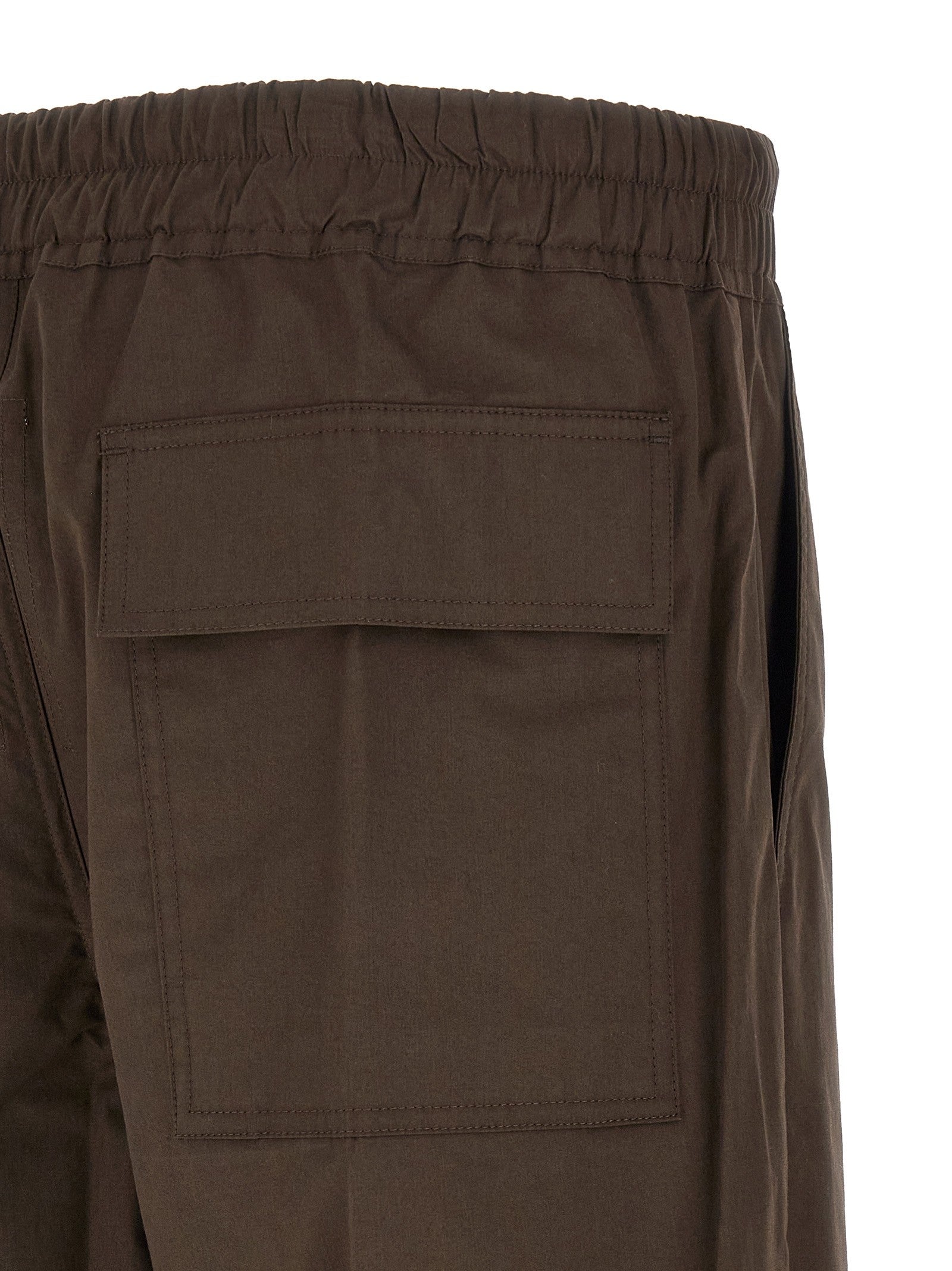 Rick Owens Dietrich Drawstring Pants Brown