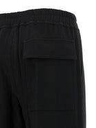 Rick Owens Dietrich Drawstring Pants Black, view 4