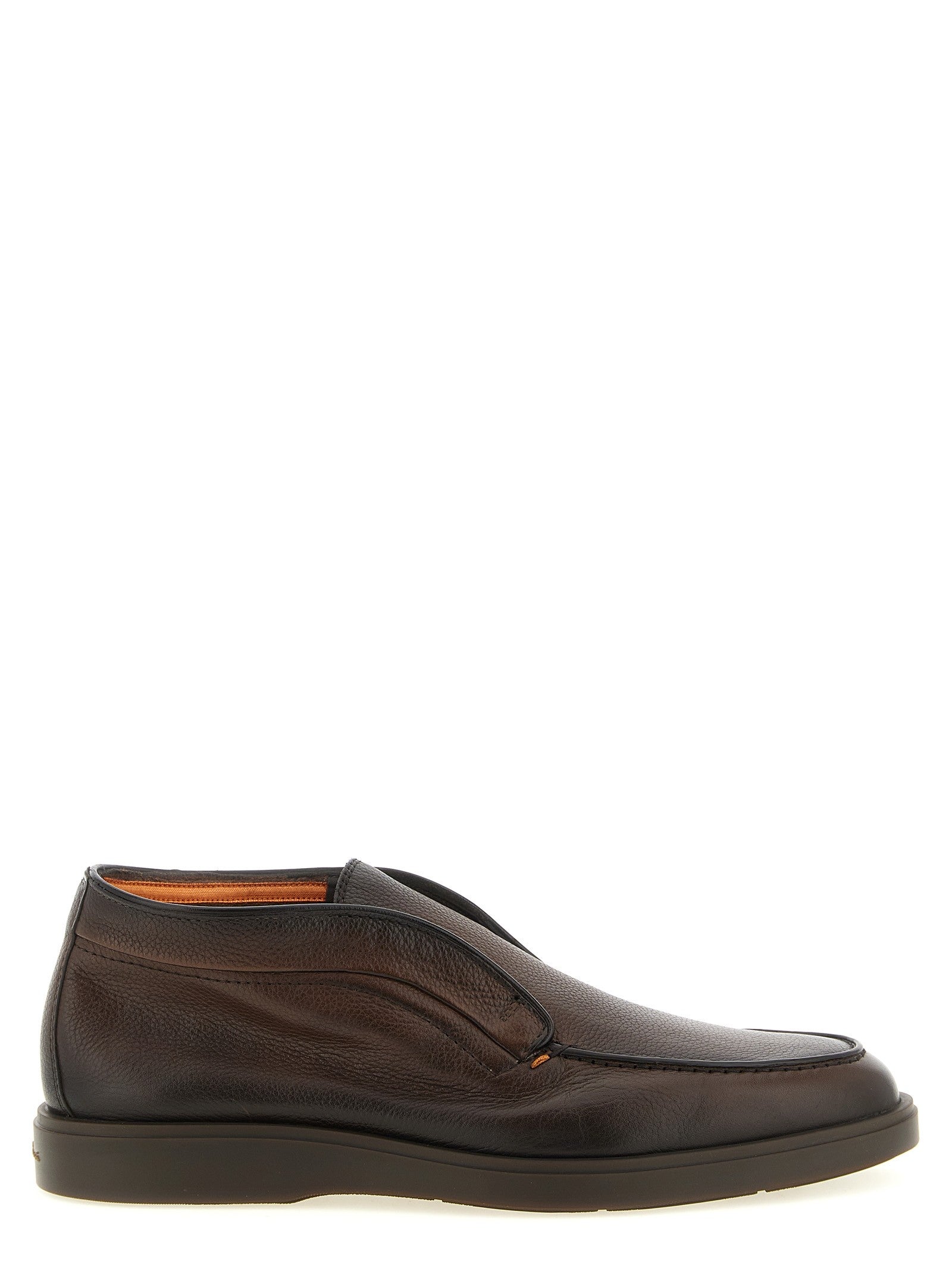 Santoni Digits Ankle Boots Brown