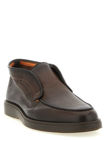 Santoni Digits Ankle Boots Brown