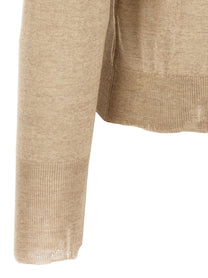 Golden Goose Dilara Turtleneck Sweater Beige
