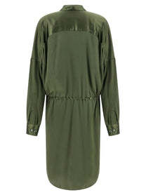 Dries Van Noten Dinidia Dress Green