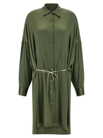 Dries Van Noten Dinidia Dress Green